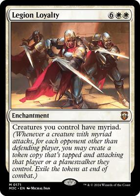Legion Loyalty card from Commander: Modern Horizons 3
