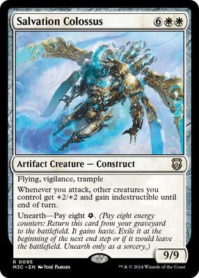 Salvation Colossus card from Commander: Modern Horizons 3