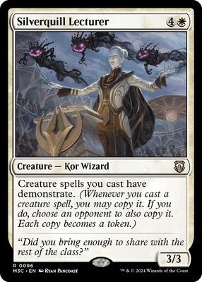 Silverquill Lecturer card from Commander: Modern Horizons 3