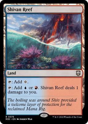 Shivan Reef card from Commander: Modern Horizons 3