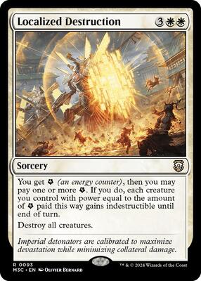 Localized Destruction card from Commander: Modern Horizons 3