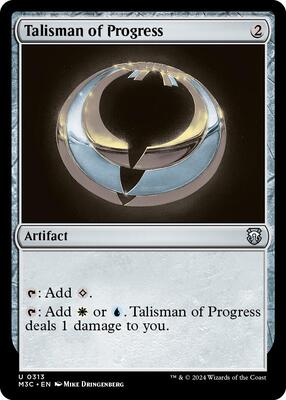 Talisman of Progress card from Commander: Modern Horizons 3