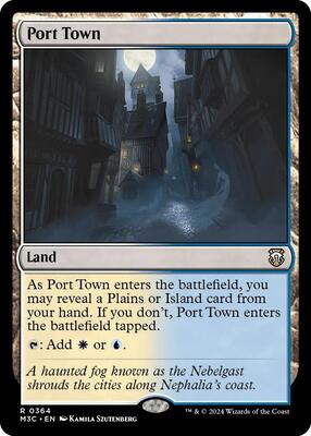 Port Town card from Commander: Modern Horizons 3