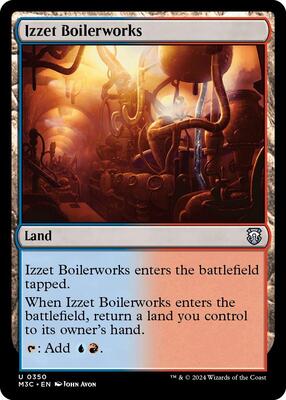Izzet Boilerworks card from Commander: Modern Horizons 3