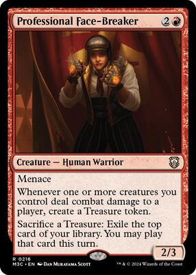 Professional Face-Breaker card from Commander: Modern Horizons 3
