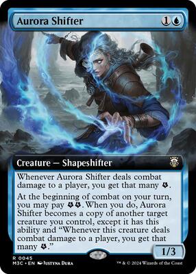Aurora Shifter (Extended Art) card from Commander: Modern Horizons 3
