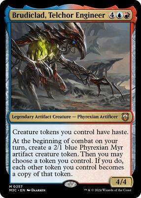 Brudiclad, Telchor Engineer (Ripple Foil) card from Commander: Modern Horizons 3
