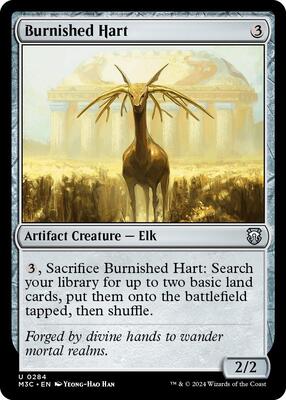 Burnished Hart (Ripple Foil) card from Commander: Modern Horizons 3
