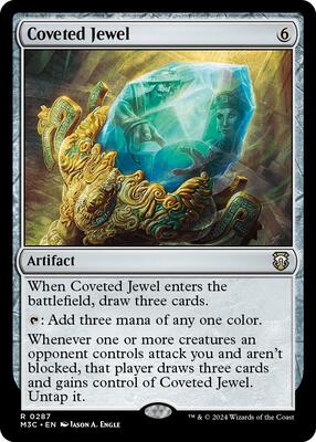 Coveted Jewel (Ripple Foil) card from Commander: Modern Horizons 3