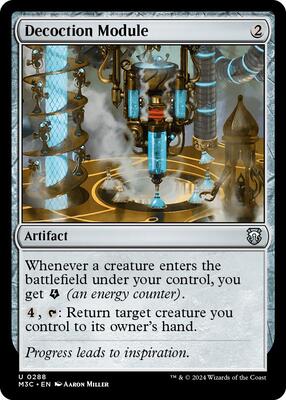 Decoction Module (Ripple Foil) card from Commander: Modern Horizons 3