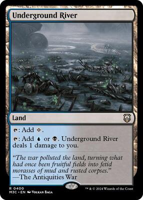 Underground River card from Commander: Modern Horizons 3