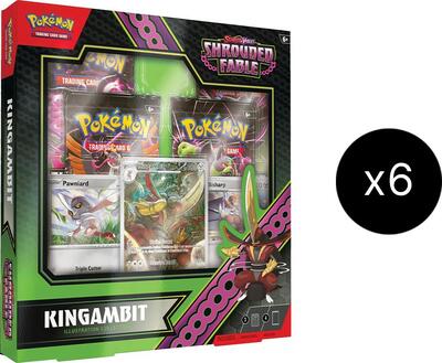 Kingambit Illustration Collection Case card from SV: Shrouded Fable