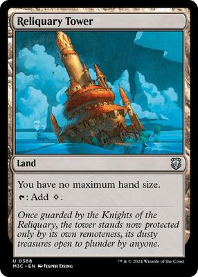 Reliquary Tower card from Commander: Modern Horizons 3