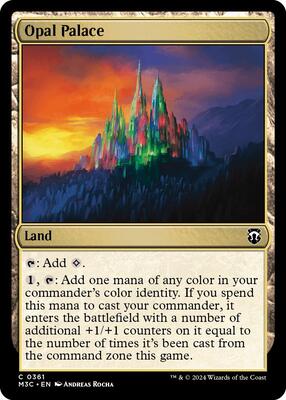 Opal Palace card from Commander: Modern Horizons 3