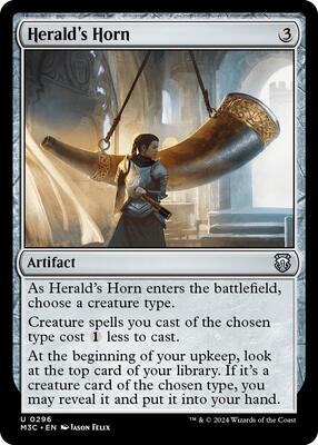 Herald's Horn card from Commander: Modern Horizons 3