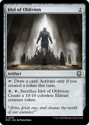 Idol of Oblivion card from Commander: Modern Horizons 3