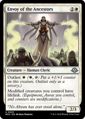 Envoy of the Ancestors card from Modern Horizons 3