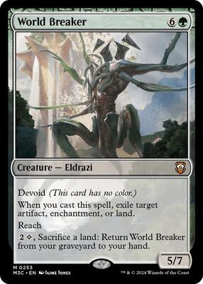 World Breaker card from Commander: Modern Horizons 3