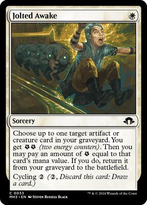 Jolted Awake card from Modern Horizons 3