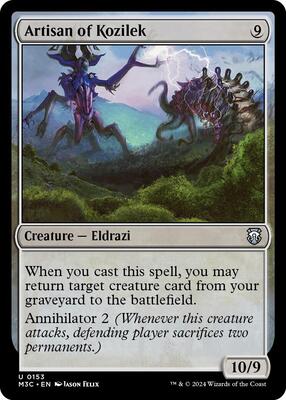 Artisan of Kozilek card from Commander: Modern Horizons 3