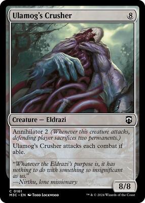 Ulamog's Crusher card from Commander: Modern Horizons 3