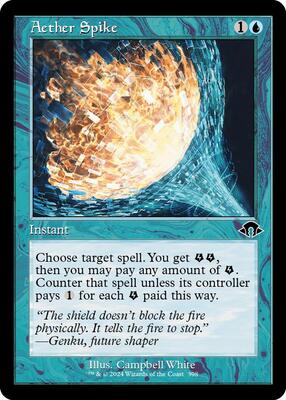 Aether Spike (Retro Frame) card from Modern Horizons 3