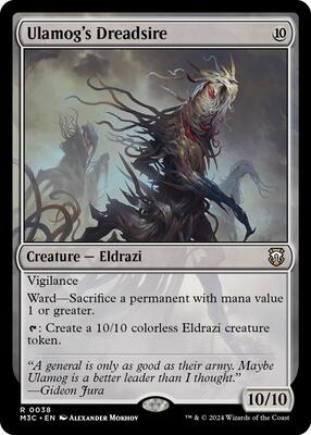 Ulamog's Dreadsire card from Commander: Modern Horizons 3