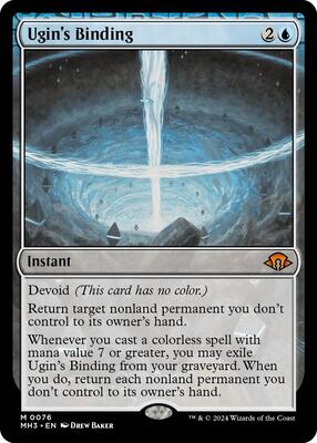 Ugin's Binding card from Modern Horizons 3