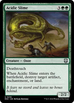 Acidic Slime card from Commander: Modern Horizons 3