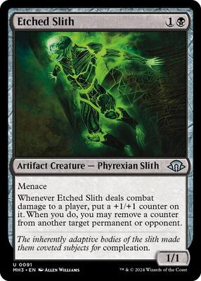 Etched Slith card from Modern Horizons 3