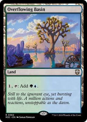 Overflowing Basin card from Commander: Modern Horizons 3