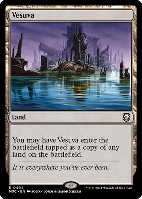 Vesuva card from Commander: Modern Horizons 3
