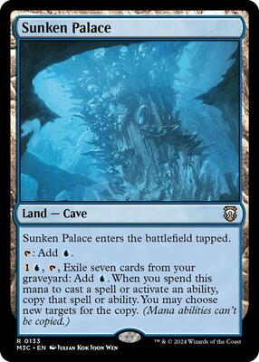 Sunken Palace card from Commander: Modern Horizons 3