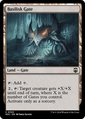 Basilisk Gate card from Commander: Modern Horizons 3