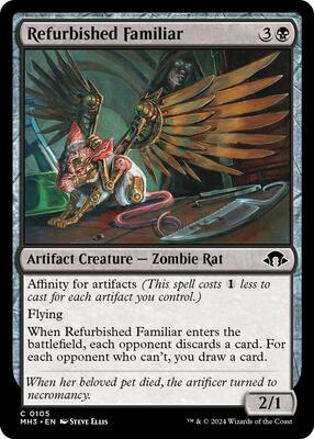 Refurbished Familiar card from Modern Horizons 3