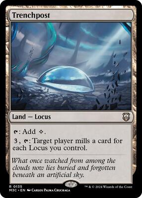 Trenchpost card from Commander: Modern Horizons 3