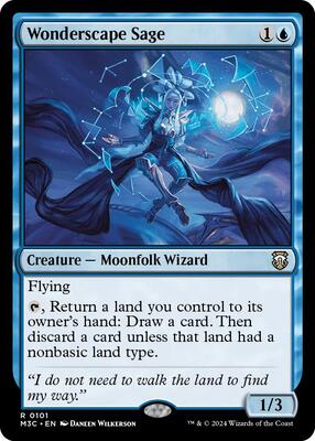 Wonderscape Sage card from Commander: Modern Horizons 3