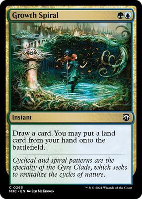 Growth Spiral card from Commander: Modern Horizons 3
