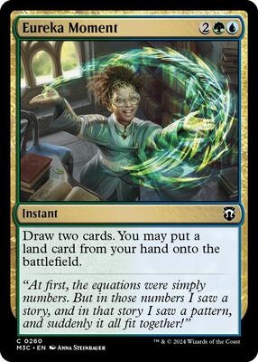 Eureka Moment card from Commander: Modern Horizons 3