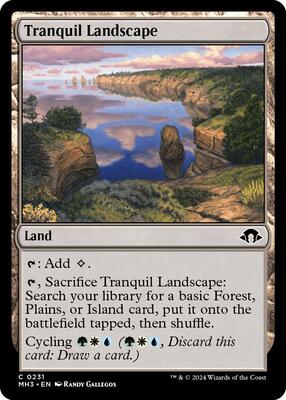 Tranquil Landscape card from Modern Horizons 3