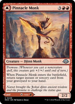 Pinnacle Monk card from Modern Horizons 3