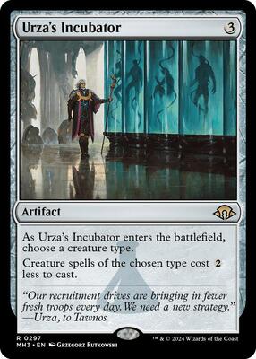 Urza's Incubator card from Modern Horizons 3