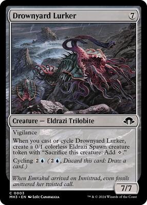 Drownyard Lurker card from Modern Horizons 3