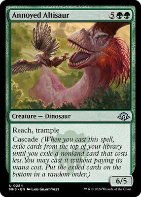 Annoyed Altisaur card from Modern Horizons 3