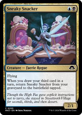 Sneaky Snacker card from Modern Horizons 3