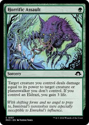 Horrific Assault card from Modern Horizons 3