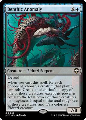 Benthic Anomaly card from Commander: Modern Horizons 3