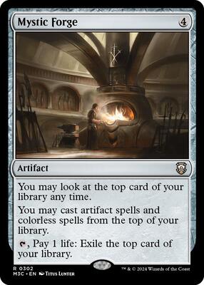 Mystic Forge (Ripple Foil) card from Commander: Modern Horizons 3