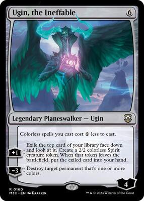 Ugin, the Ineffable (Ripple Foil) card from Commander: Modern Horizons 3
