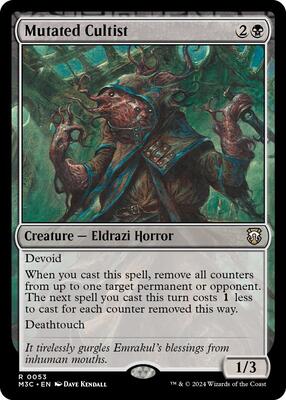 Mutated Cultist card from Commander: Modern Horizons 3